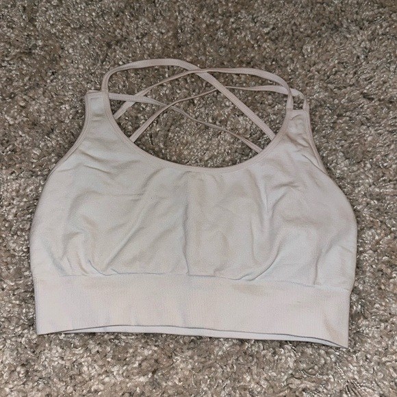 NVGTN Sports Bra - White - Picture 2 of 2